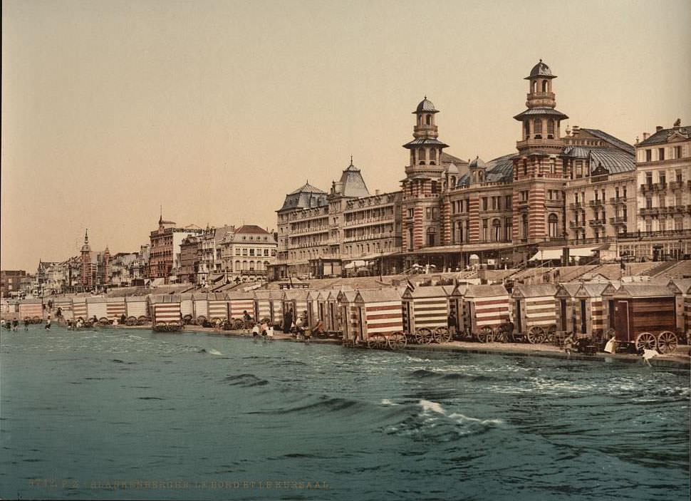 #25 The seashore and Kursaal, Blankenberghe, Belgium
