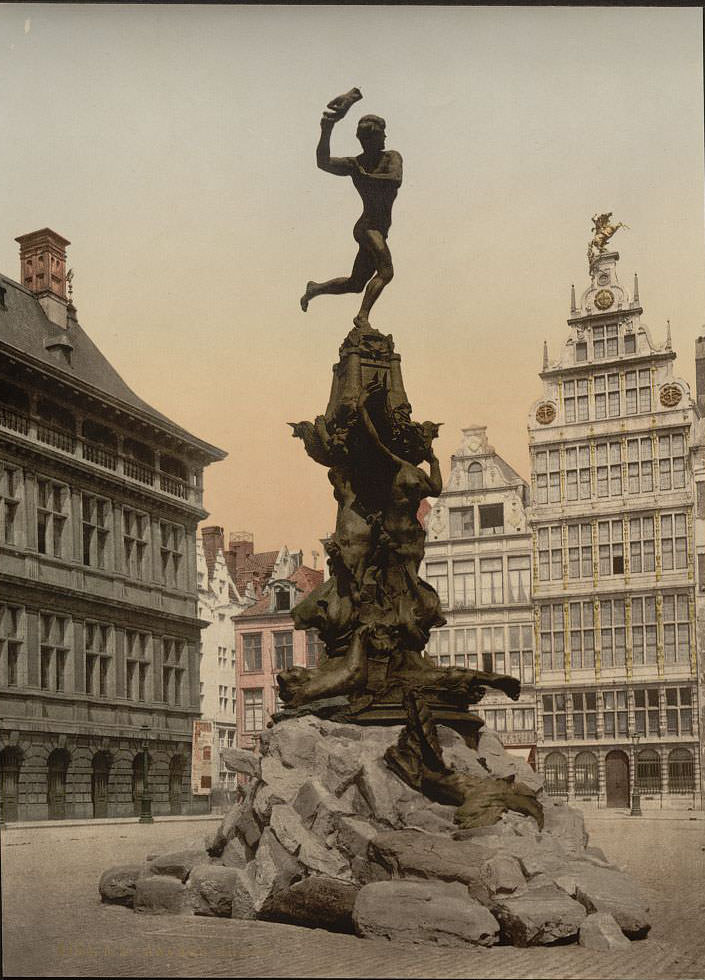 #12 Brabo monument, Antwerp, Belgium