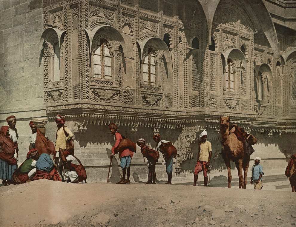 #55 Water carriers, North of India