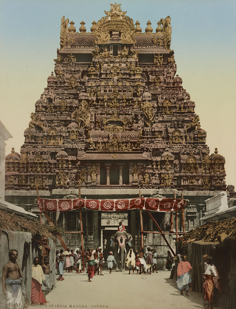 #60 Seringham, Gopuram , South of India