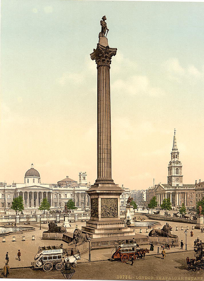 #7 Trafalgar Square and National Gallery, London