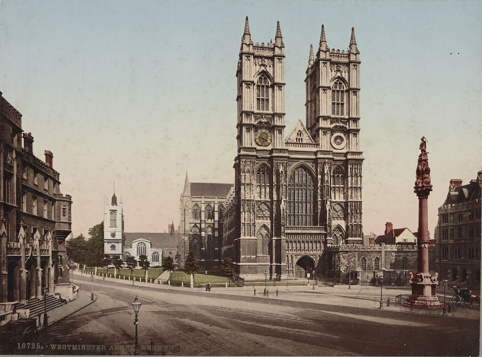 #9 Westminster Abbey. West Front
