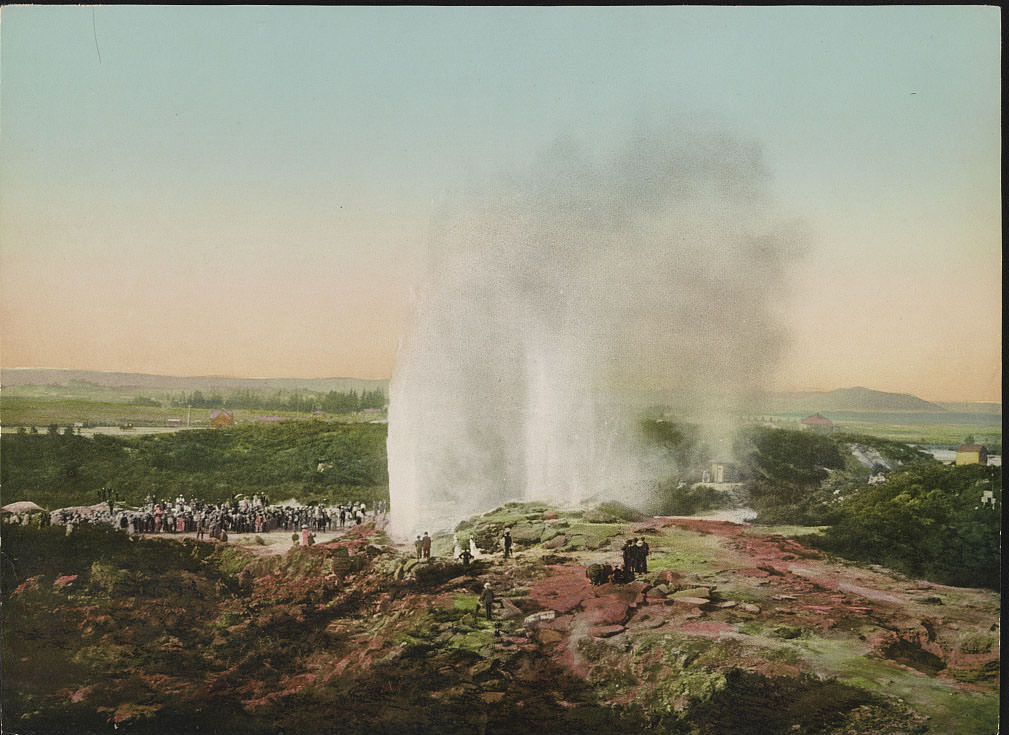 #12 Wairoa Geyser in Eruption, Whakarewarewa
