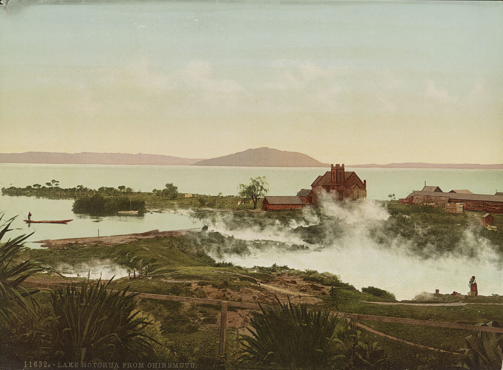 #20 Lake Rotorua from Ohinemutu