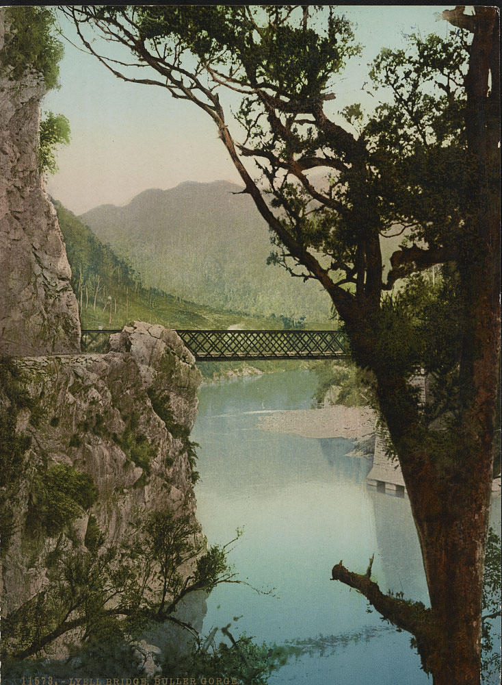 #54 Lyell Bridge. Buller Gorge