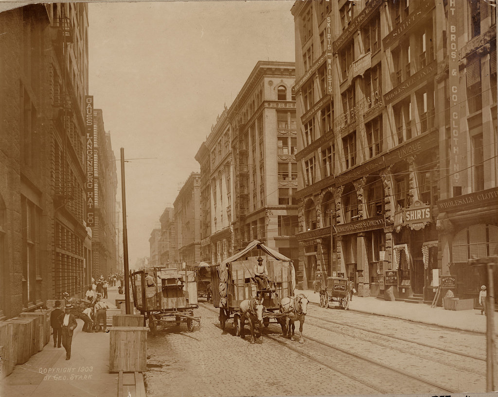 #16 Washington Avenue west from Eighth Street, 1903