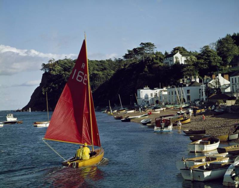 #48 Edmund Nagele, Sailing at Shaldon, Devon