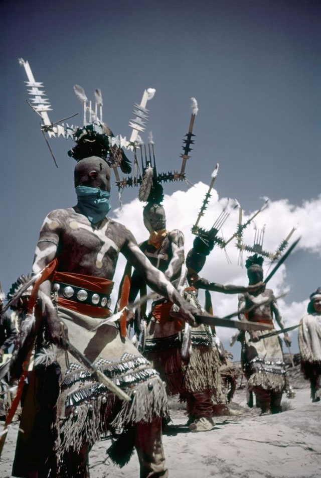 #29 Dancers from the Mescalero Apache tribe participate in the Devil Dance.