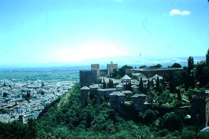 #3 Alhambra Castle from Moorish Castle, Granada