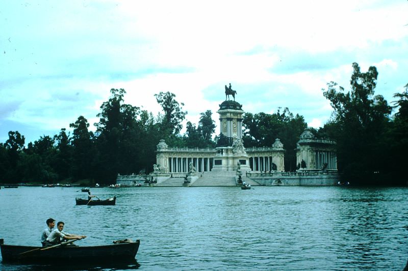 #24 Lake and Statue of Alfonso, Retiro Park, Madrid
