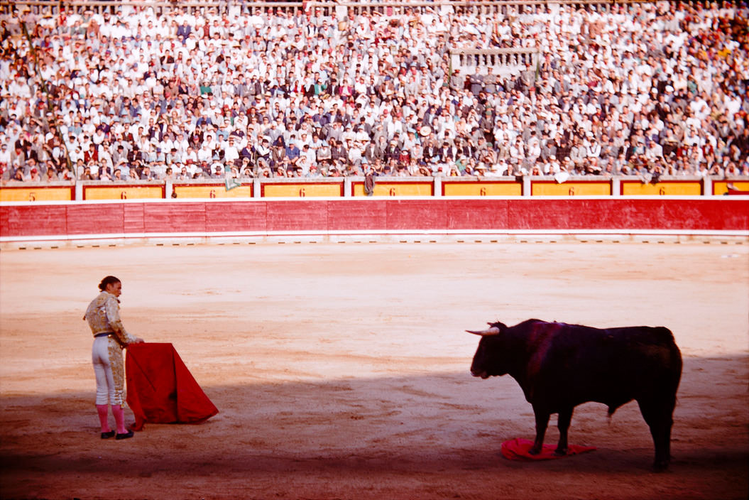 #70 Cape of Matador Antonio Ordonez, Pamplona, 1955