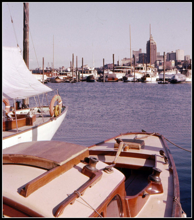 #35 Royal Vancouver Yacht Club looking towards Bayshore, 1960