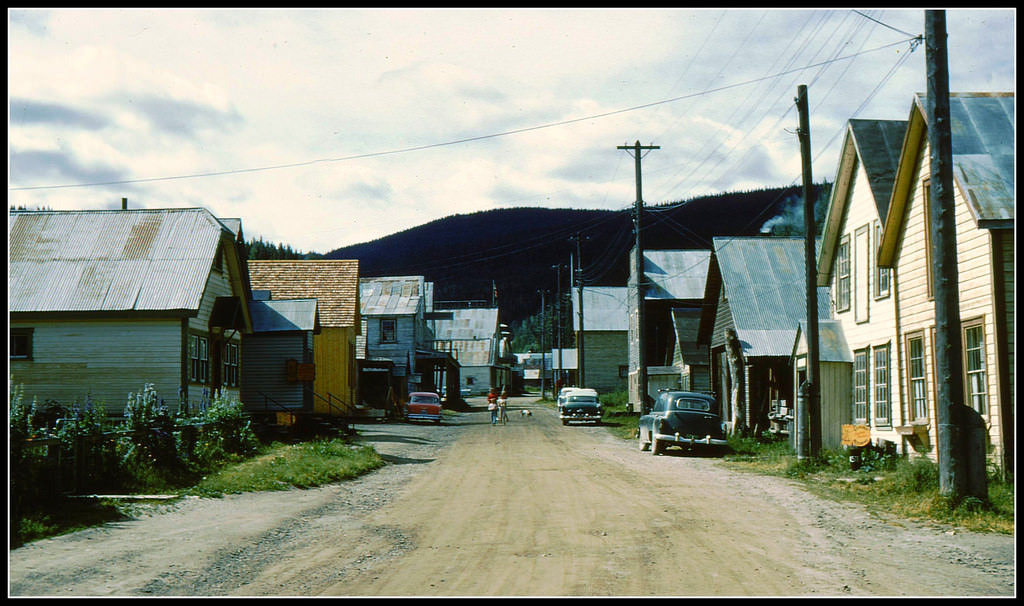 #41 Side road in Barkerville, BC, 1961