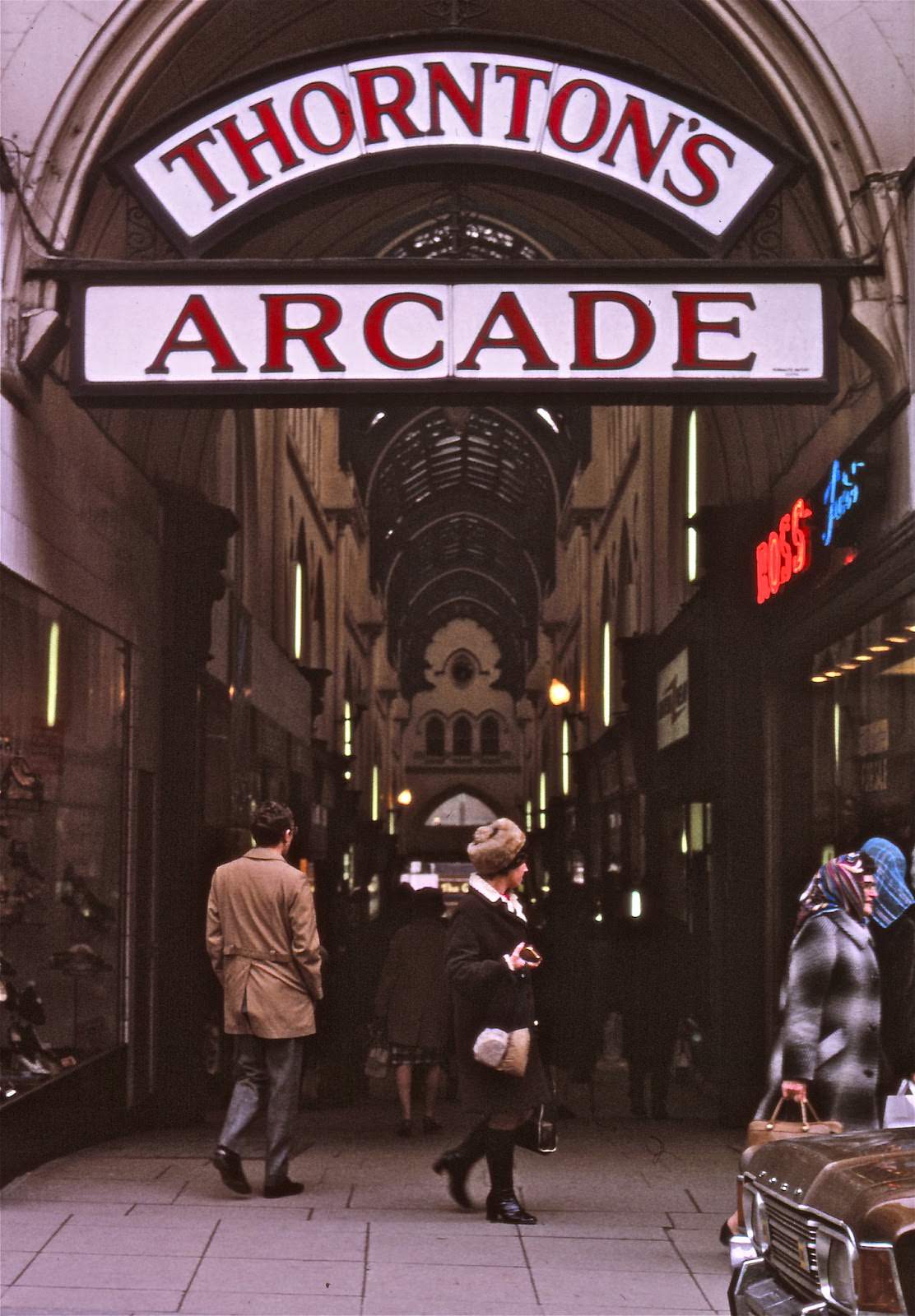 #27 Exterior of Thornton’s Arcade.