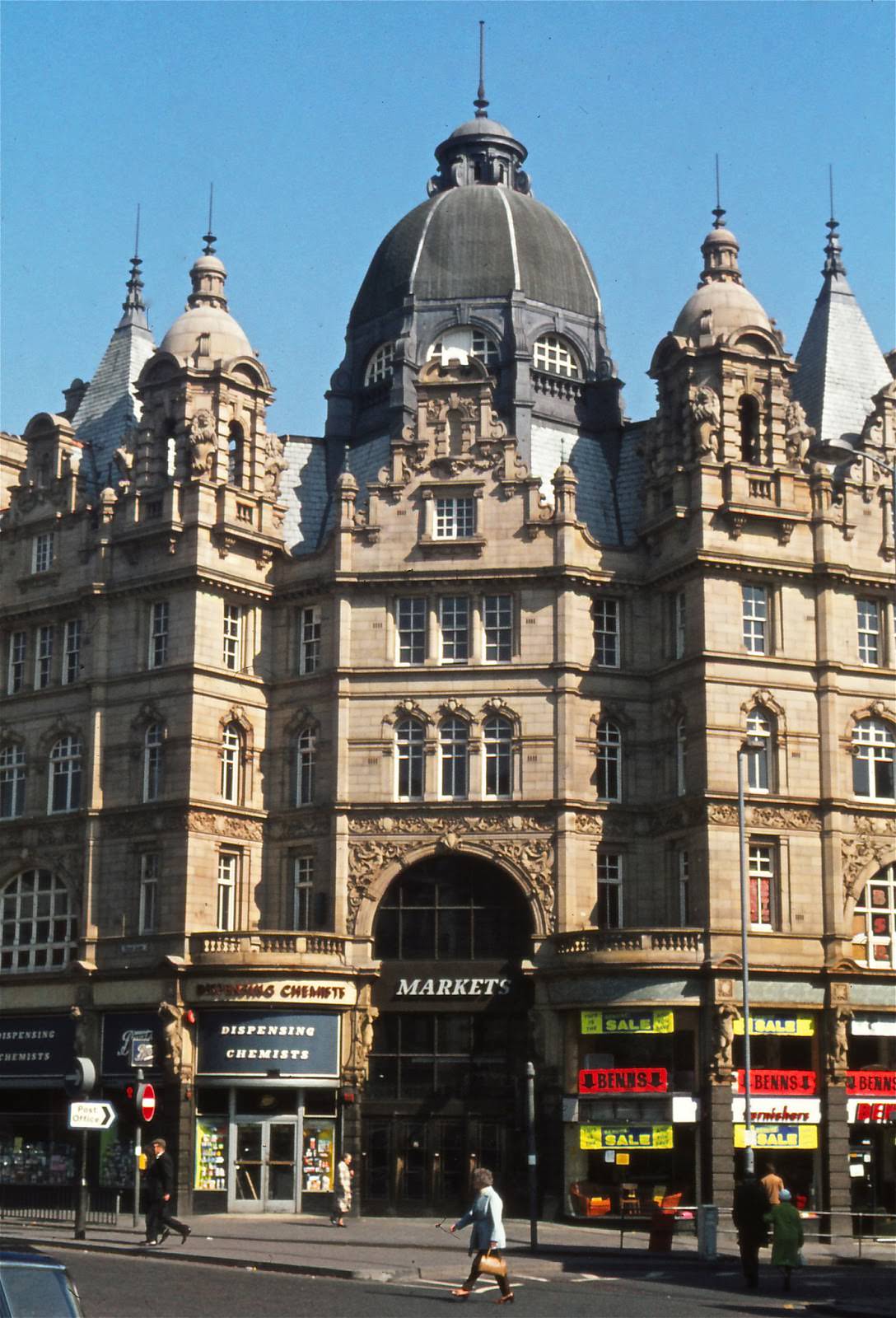 #5 Entrance to Kirkgate Market with its wonderful Victorian facade.