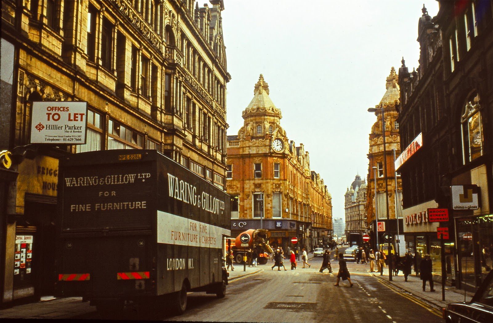 #51 Albion Place looking east towards Briggate.