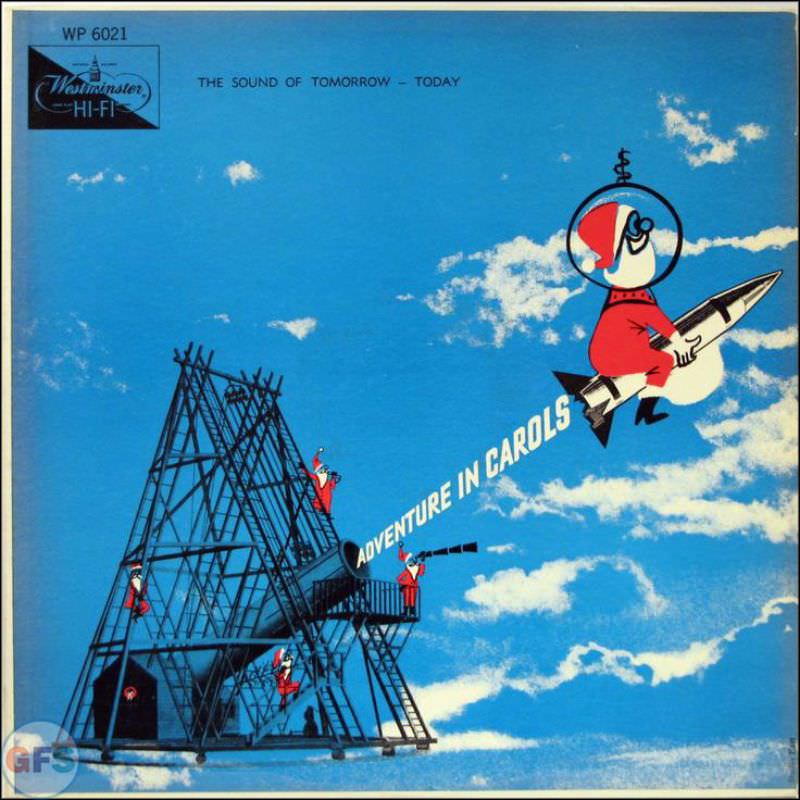 #4 Ferrante & Teicher ‎– Adventure in Carols (The Sound of Tomorrow – Today) (1956)