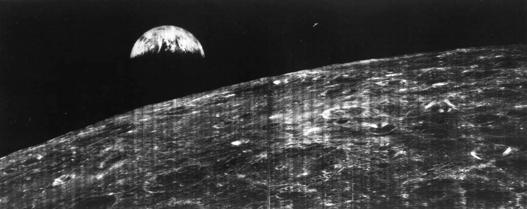 #32 The First Photograph of Earth from Moon, 1966