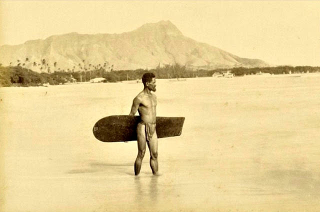 #36 This Is the First Known Photograph Ever Taken of a Surfer, 1890