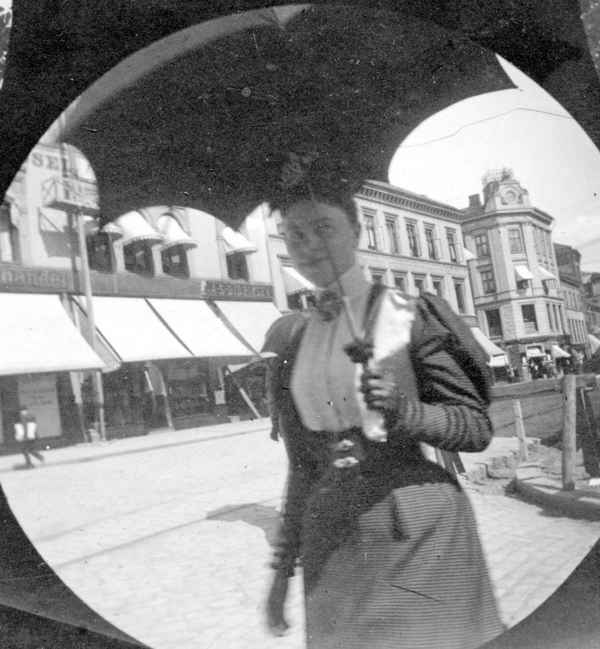 #22 The first photo taken with hidden spy cam, 1890s