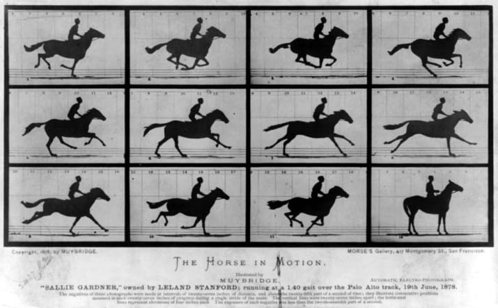 #45 The first high-speed photoshoot, 1878