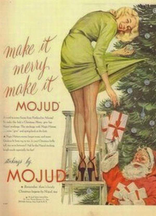 #42 50+ Hilarious And Bizarre Vintage Christmas Ads #42 Vintage Ads