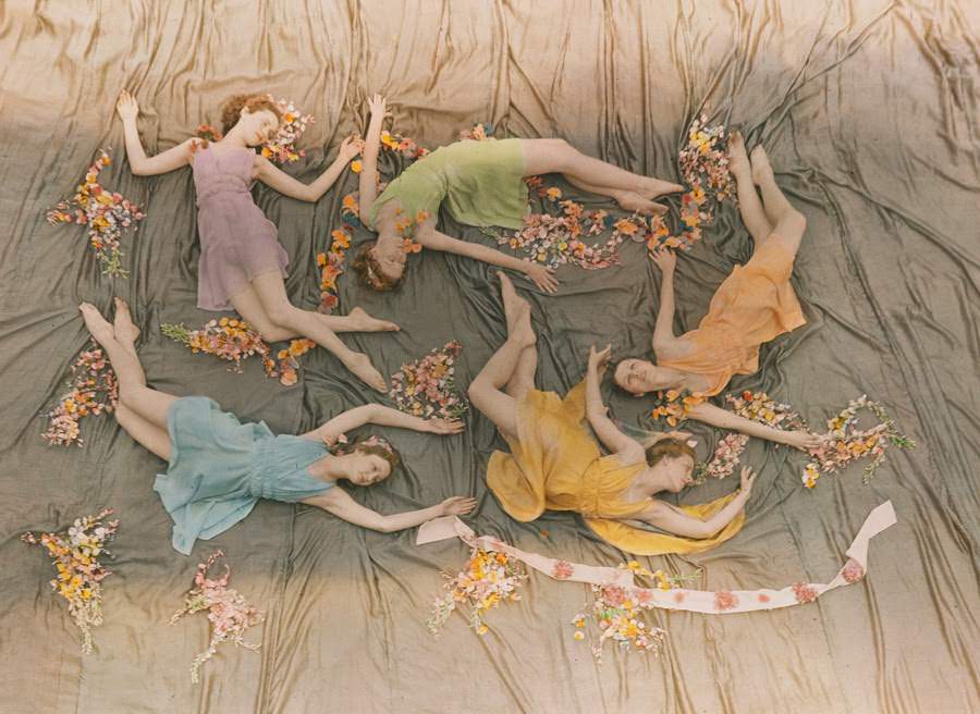 #41 A group of dancers perform at the Mississippi State College for Women, 1937