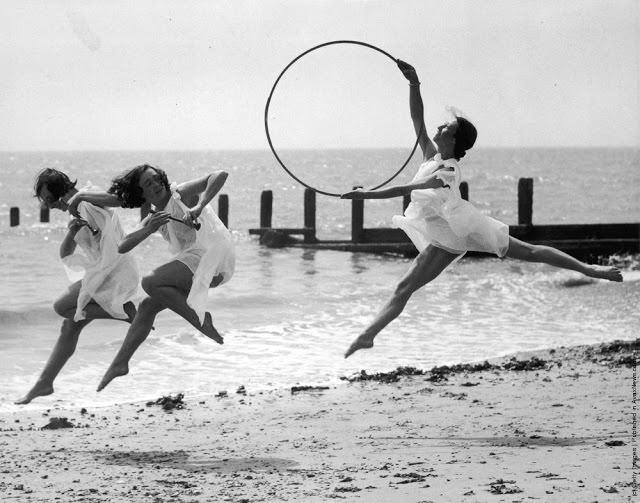 #47 Members of a dance school rehearse for an upcoming performance, 1929