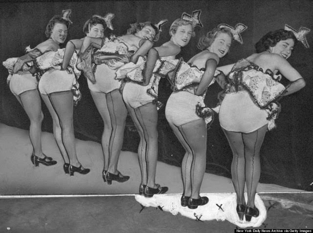#52 Chorus line at the Columbia Burlesque Theater