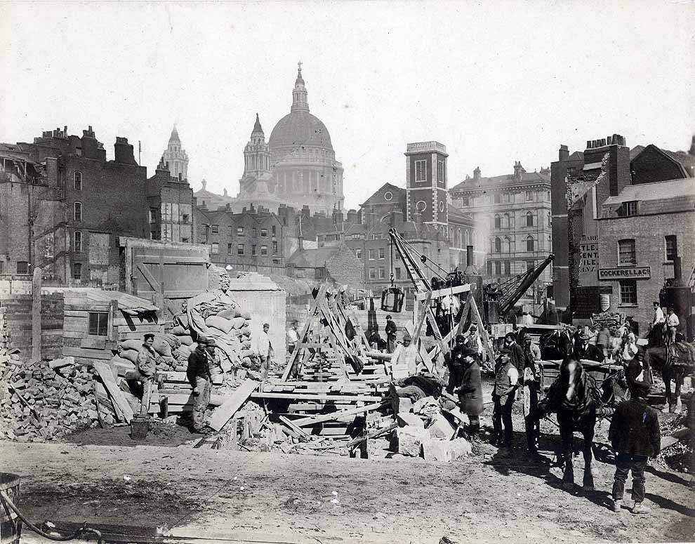 #3 Construction work on the site of Blackfriars Station