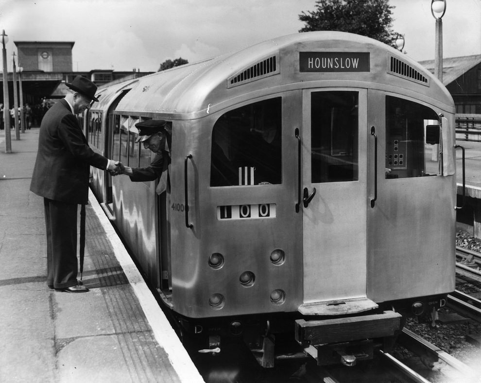 #69 Silver trains, 1957.