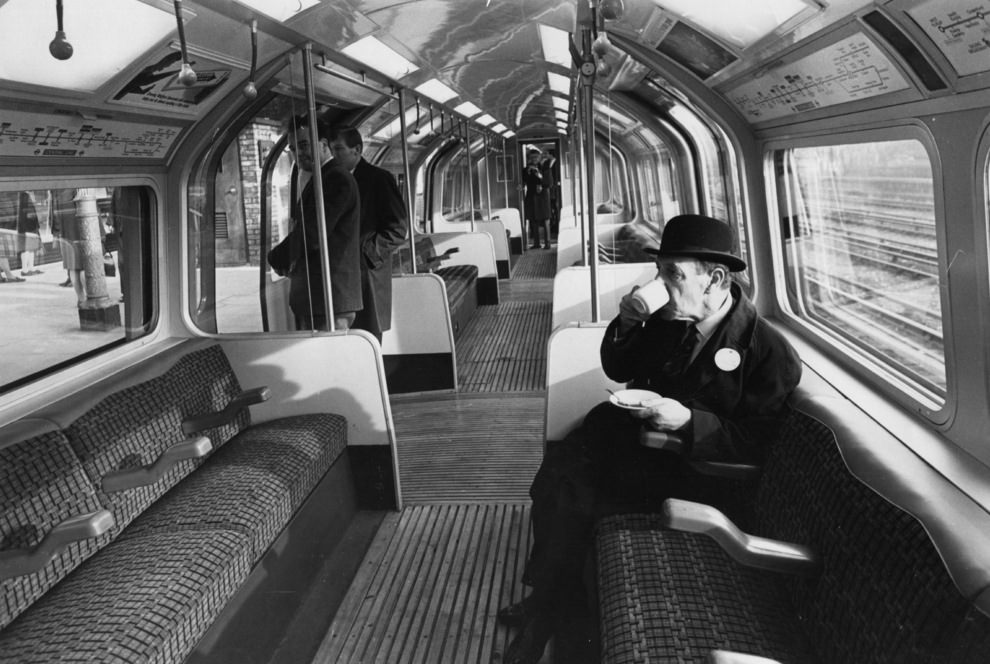 #81 Tea on the Tube, 1968.