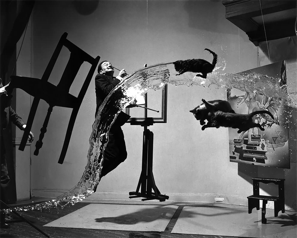 #10 Salvador Dali “Dali Atomicus”, 1948