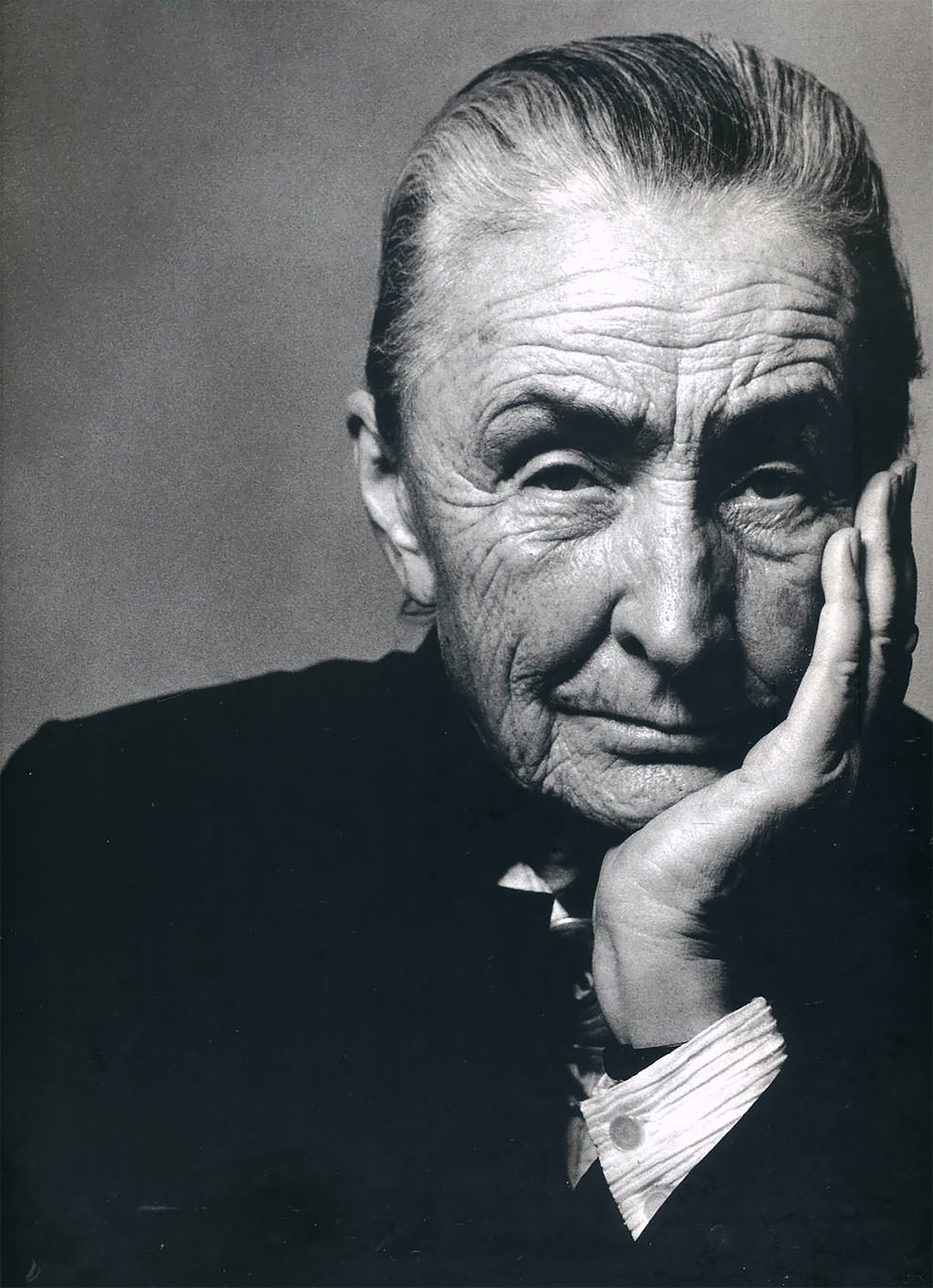 #36 The American painter Georgia O’Keeffe, 1967.
