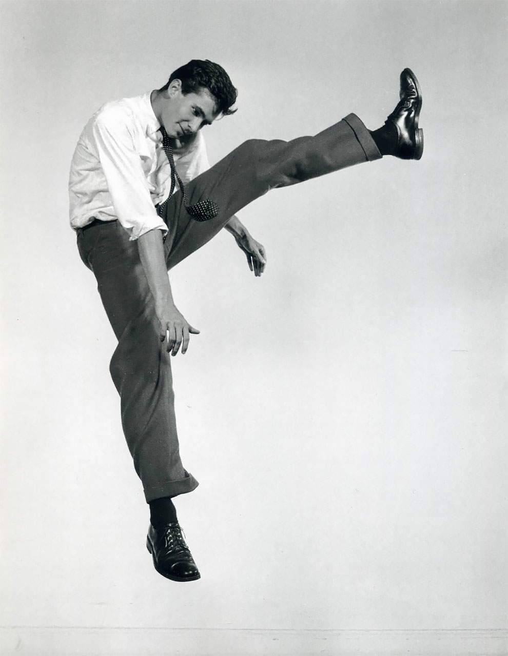 #24 American actor Anthony Perkins, 1958.