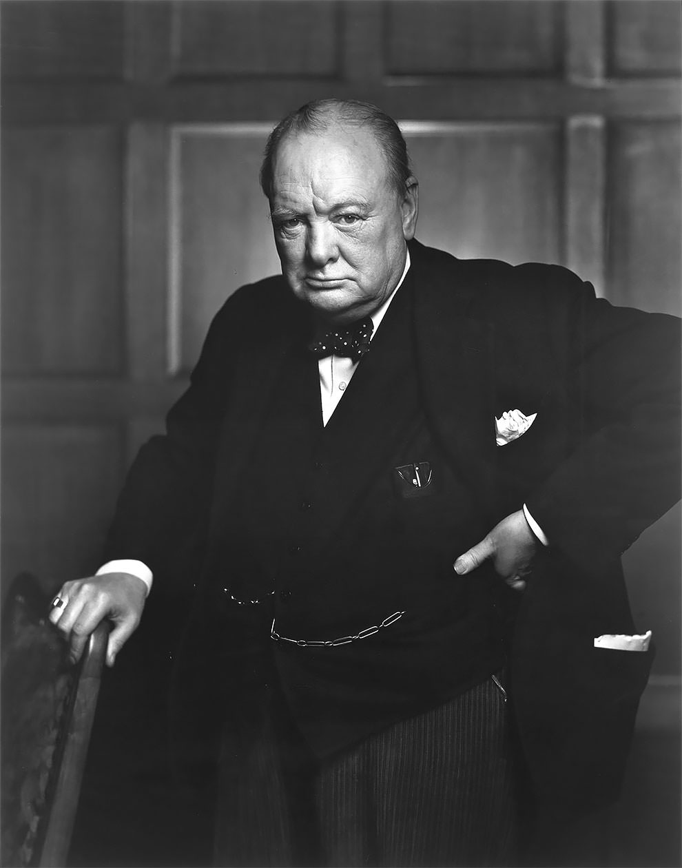#51 British Prime Minister Winston Churchill, 1951.