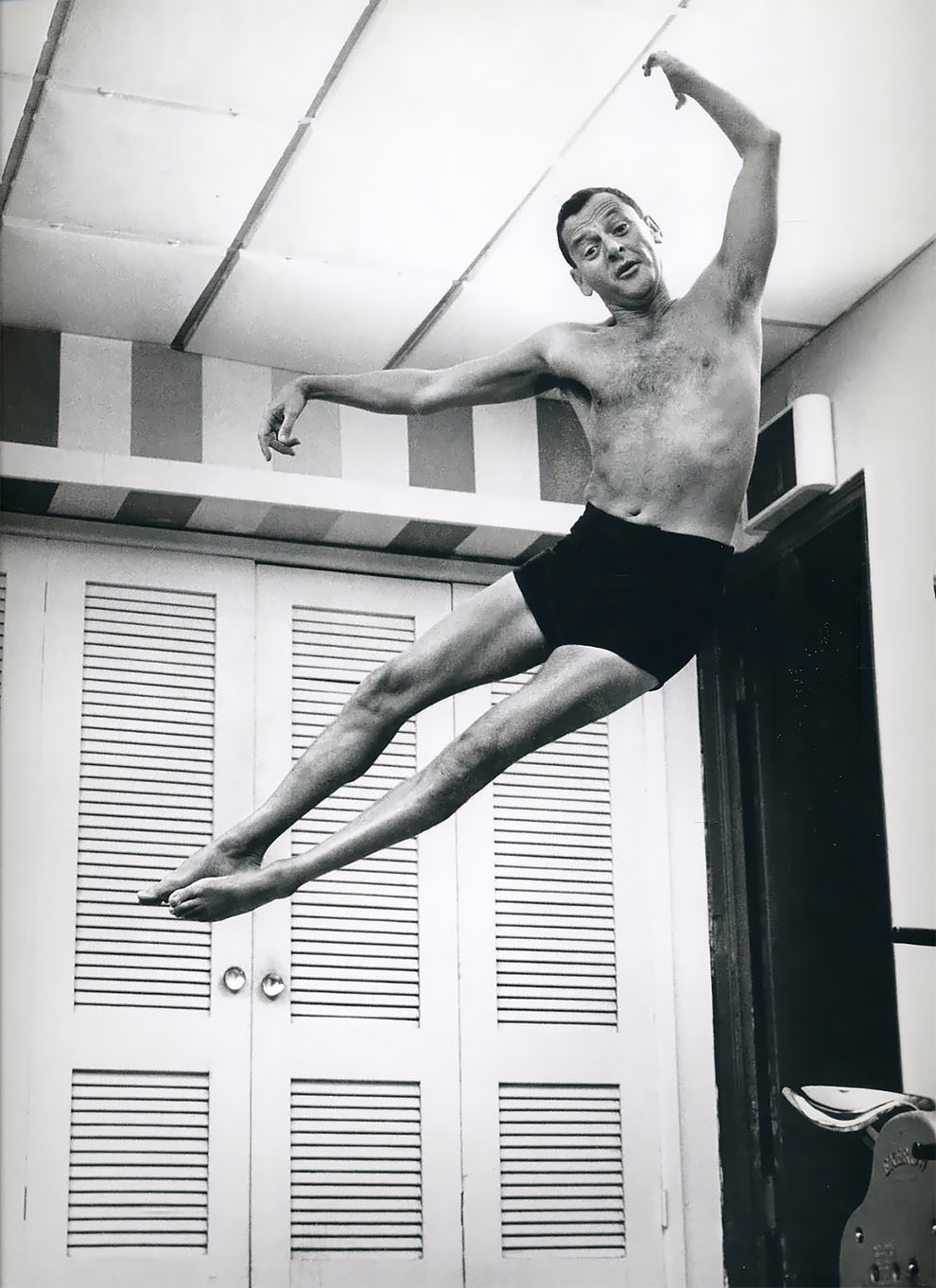 #55 The American actor Tony Randall, 1965.
