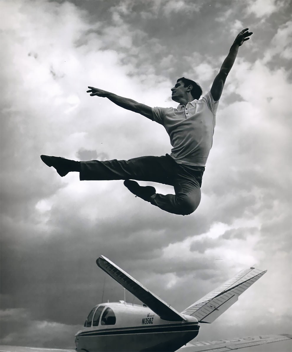 #58 A danseur and choreographer, frequently cited as America’s most celebrated male dancer at the time Edward Villella,1961.