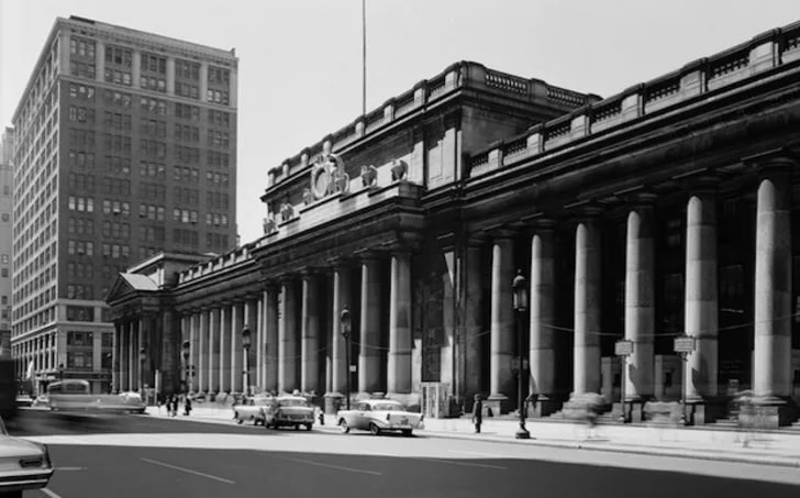 #22 Pennsylvania Station, originally built in 1910, and torn down in 1963 to make way for the construction of Madison Square Garden