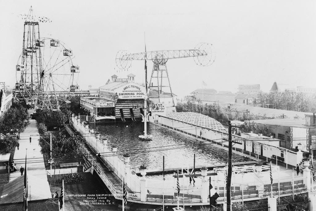 #45 Steeplechase Park, one of Coney Island’s last remaining grand amusement parks, with the intent of tearing it down and building “a modern Miami Beach high-rise.”