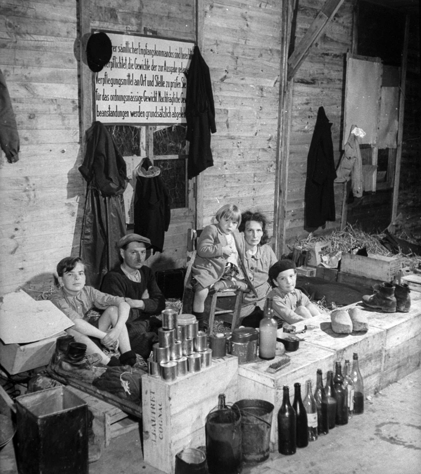 #31 A Civil Affairs Refugee Camp in France, 1944.