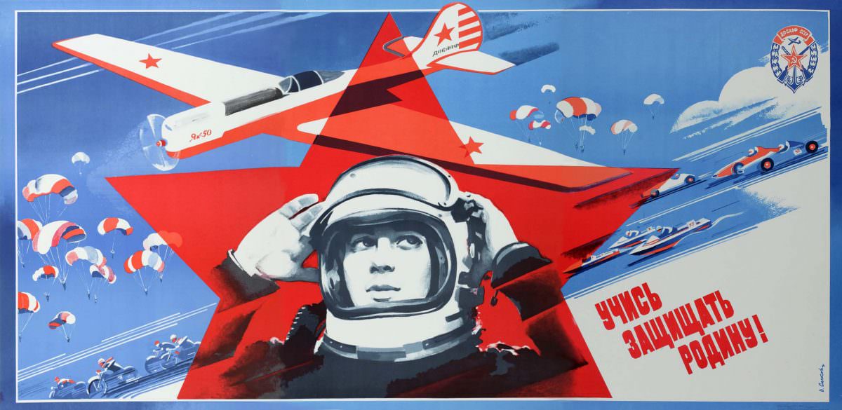 50+ Lofty Soviet Space Posters Made During The Space Race To Motivate People Artworks