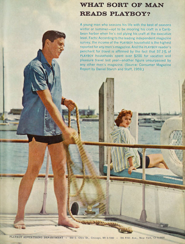 #11 50+ Weird Vintage Ads Praising And Motivating Young Men Who Read Playboy #11 Vintage Ads