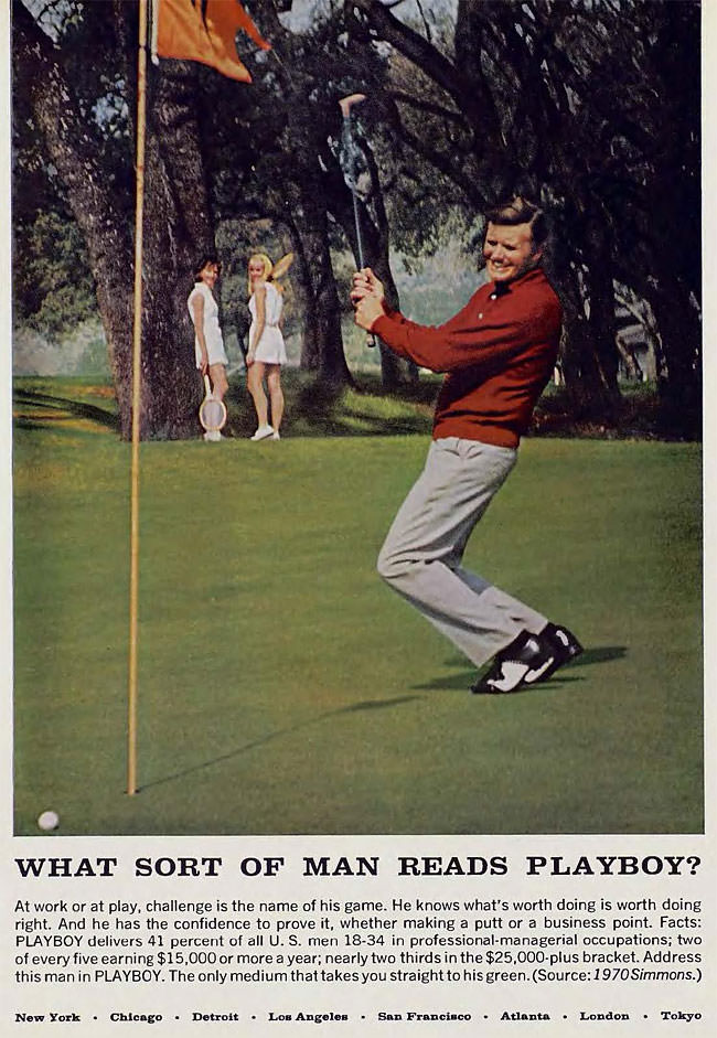 #27 50+ Weird Vintage Ads Praising And Motivating Young Men Who Read Playboy #27 Vintage Ads