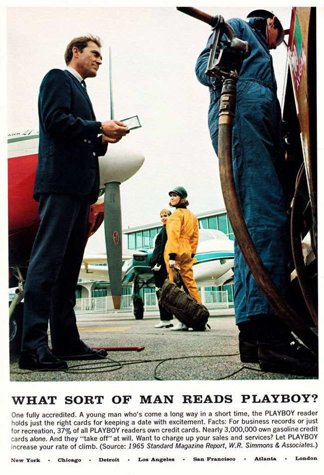 50+ Weird Vintage Ads Praising And Motivating Young Men Who Read Playboy Vintage Ads