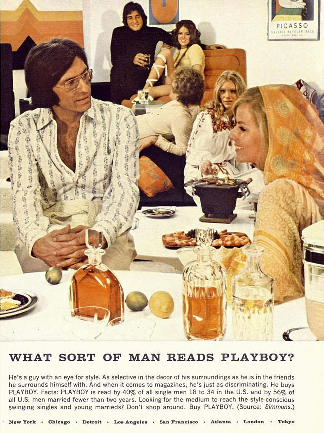 50+ Weird Vintage Ads Praising And Motivating Young Men Who Read Playboy Vintage Ads