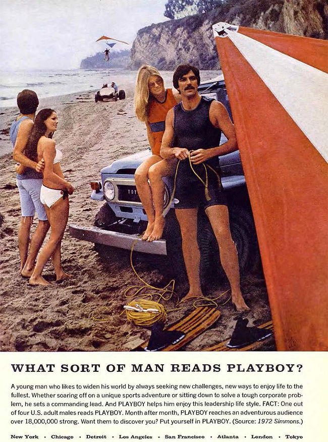 50+ Weird Vintage Ads Praising And Motivating Young Men Who Read Playboy Vintage Ads