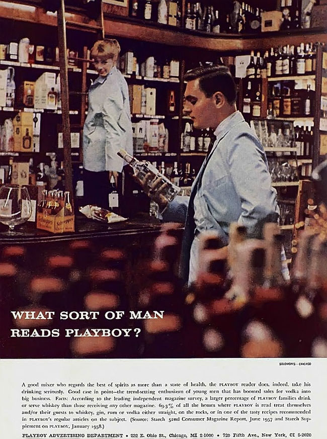 50+ Weird Vintage Ads Praising And Motivating Young Men Who Read Playboy Vintage Ads