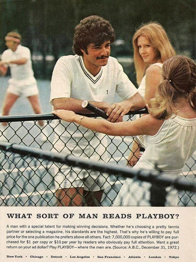 50+ Weird Vintage Ads Praising And Motivating Young Men Who Read Playboy Vintage Ads
