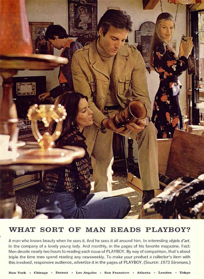 50+ Weird Vintage Ads Praising And Motivating Young Men Who Read Playboy Vintage Ads